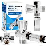 UHLOVÝ HRUBOVÝ VENTIL 3/4 GZ 3-CESTNÝ Práčky Umývačky riadu AKU PREDĹŽENIE UHLOVÝ HRUBOVÝ VENTIL 3/4 GZ 3-CESTNÝ Práčky Umývačky riadu AKU PREDĹŽENIE