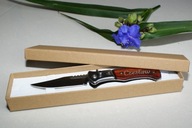 Nôž Switchblade s GRAVÍNOM, darček pre hubára Nôž Switchblade s GRAVÍNOM, darček pre hubára