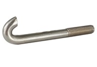 Nerezová háková skrutka M8x80 pre panely A2, 10 ks