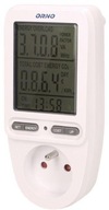 Wattmeter, merač energií s displejom do zásuviek