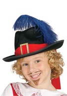 Detský mušketiersky klobúk