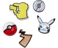 Crocs Jibbitz 5 Pack POKEMON špendlíky POKEMON PIKACHU Crocs Jibbitz 5 Pack POKEMON špendlíky POKEMON PIKACHU