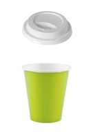 Papierový hrnček. 250 ml Kiwi + FI80 vrchnák 100 ks. Papierový hrnček. 250 ml Kiwi + FI80 vrchnák 100 ks.