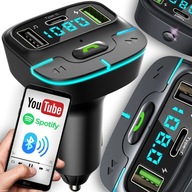 FM BLUETOOTH VYSIELAČ RÝCHLA NABÍJAČKA QC USB PD HUDOBNÝ PREHRÁVAČ FM BLUETOOTH VYSIELAČ RÝCHLA NABÍJAČKA QC USB PD HUDOBNÝ PREHRÁVAČ