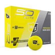 Wilson 50 Fifty Elite loptičky 12 ks žlté