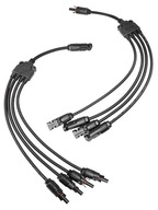 KONEKTOR MC4 KONEKTOR QUAD PARALLEL + - KONEKTOR MC4 KONEKTOR QUAD PARALLEL + -