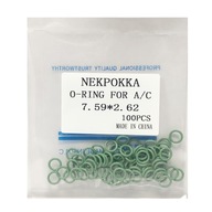 7,59*2,62mm R134a NBR gumové tesniace O-krúžky 7,59*2,62mm R134a NBR gumové tesniace O-krúžky
