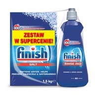 FINISH sada leštidla 400ml + soľ 1,5kg FINISH sada leštidla 400ml + soľ 1,5kg