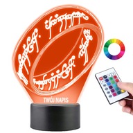 Stolná lampa The Lord of the Rings 16 LED PLEXIDO Stolná lampa The Lord of the Rings 16 LED PLEXIDO