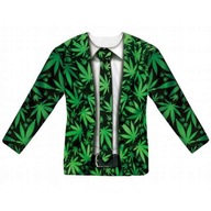 Tričko GANJA s marihuanou veľkosti L