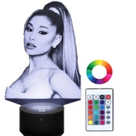 Darček k nočnej lampe ARIANA GRANDE 3D Led Name Darček k nočnej lampe ARIANA GRANDE 3D Led Name