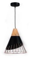 Glamour luster, čierna medená závesná lampa Glamour luster, čierna medená závesná lampa