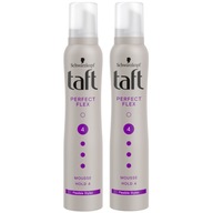 Taft Perfect Flex pena na vlasy 2x200ml Taft Perfect Flex pena na vlasy 2x200ml