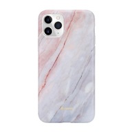 Crong Marble Case – puzdro na iPhone 11 Pro (ružové)
