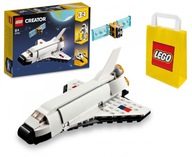 LEGO CREATOR 3v1 - Raketoplán 31134 + PAPIEROVÁ TAŠKA LEGO LEGO CREATOR 3v1 - Raketoplán 31134 + PAPIEROVÁ TAŠKA LEGO
