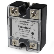 SSR elektronické relé 10A 3-32VDC 48-480VAC