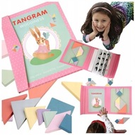 TANGRAMOVÉ MAGNETICKÉ BLOKY DREVENÉ VZDELÁVACIE PUZZLE VEĽKÉ XL TANGRAMOVÉ MAGNETICKÉ BLOKY DREVENÉ VZDELÁVACIE PUZZLE VEĽKÉ XL