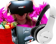 3D VR okuliare + slúchadlá, pekný darček pre 6 7 8 9 10 11 12 13 ročných 3D VR okuliare + slúchadlá, pekný darček pre 6 7 8 9 10 11 12 13 ročných