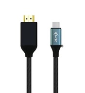 i-tec Adaptérový kábel USB-C 3.1-HDMI 4K 60 Hz 2m i-tec Adaptérový kábel USB-C 3.1-HDMI 4K 60 Hz 2m