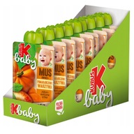 KUBUŚ Baby Carrot Mousse Tekvica bez cukru 9x100g KUBUŚ Baby Carrot Mousse Tekvica bez cukru 9x100g
