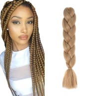 SYNTETICKÉ VLASY PRE BRIDGE DREADS, STREDNE BLOND 24 SYNTETICKÉ VLASY PRE BRIDGE DREADS, STREDNE BLOND 24