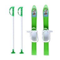 Detské lyže s palicami MASTER 60cm zelené Detské lyže s palicami MASTER 60cm zelené