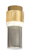Mosadzný spätný ventil so sacím košom 5/4 32 mm Mosadzný spätný ventil so sacím košom 5/4 32 mm