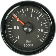 TURBO INDIKÁTOR -1 až 3 BAR BOOST CLOCK 52mm