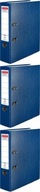 Zakladač Herlitz Q.file A4 80mm námornícka modrá x3 Zakladač Herlitz Q.file A4 80mm námornícka modrá x3