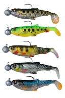 Savage Gear Cannibal SET ARMED 5 ks 10,5cm Savage Gear Cannibal SET ARMED 5 ks 10,5cm