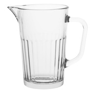 SKLENENÁ kanvica s rukoväťou na vodu, nápoje, džúsy, 1000 ml SKLENENÁ kanvica s rukoväťou na vodu, nápoje, džúsy, 1000 ml
