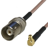 Pigtail MMCX - BNC zásuvka RG316 20cm Pigtail MMCX - BNC zásuvka RG316 20cm