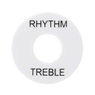 Doska RHYTHM/TREBLE pre spínač LP biela