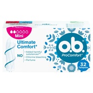 O.B.ProComfort Mini pohodlné tampóny 1 balenie - 32 ks