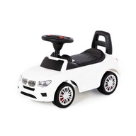 WADER Jeździk SuperCar3 zvuk Pchacz Auto White WADER Jeździk SuperCar3 zvuk Pchacz Auto White