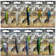 Mega WOBLER SET 10 ks WOBLERS ŠTÚTIKY MIX Mega WOBLER SET 10 ks WOBLERS ŠTÚTIKY MIX