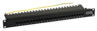 Patch Panel 25 portov 8P4C + držiak kábla Patch Panel 25 portov 8P4C + držiak kábla