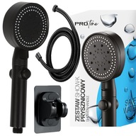 Sprchový set HANDSET + Hadica + Rukoväť ČIERNA Sprchový set HANDSET + Hadica + Rukoväť ČIERNA