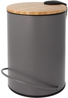 Odpadkový kôš Brunbeste 3 l, odtiene sivej a striebornej Odpadkový kôš Brunbeste 3 l, odtiene sivej a striebornej
