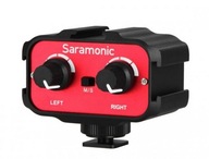 Saramonic SR-AX100 dvojkanálový audio adaptér