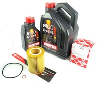 MOTUL 8100 X-CESS 5W40 6L FILTER FEBI E46 M52 M54 MOTUL 8100 X-CESS 5W40 6L FILTER FEBI E46 M52 M54