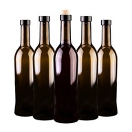 5ks 500 ml sklenené fľaše Toscana na mesačné víno 5ks 500 ml sklenené fľaše Toscana na mesačné víno