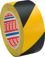 TESA podlahová vyznačovacia páska 50mm 33 metrov žltá a čierna, hrúbka 0,18mm