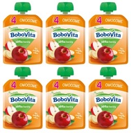 Bobovita Prvá lyžička Jablko banán 6x80g Bobovita Prvá lyžička Jablko banán 6x80g