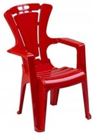 Protišmyková stolička TEGA Red