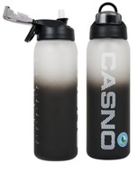 CASNO Cyklistická fľaša na vodu pre deti 1000 ml + slamka CASNO Cyklistická fľaša na vodu pre deti 1000 ml + slamka