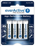EVERACTIVE Batérie Alkalické AA 3000mAh 4 ks LR
