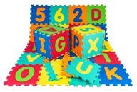 penová podložka FOAM PUZZLE písmená a číslice 32 cm penová podložka FOAM PUZZLE písmená a číslice 32 cm
