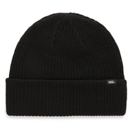 Teplá čierna zimná čiapka VANS BASICS BEANIE BLACK VN000K9YBLK