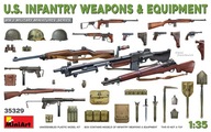 Zbrane a vybavenie americkej pechoty 1:35 Mini Art 35329